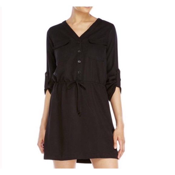 Max Studio Dresses & Skirts - Max Studio Drawstring Shirt Dress